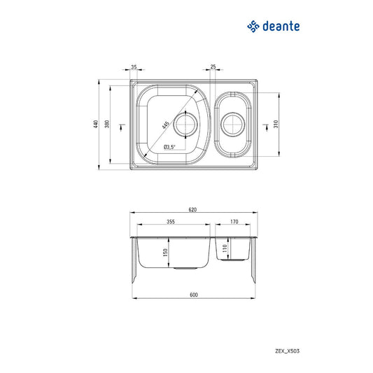 Deante Xylo 62/IX/2 - ZEX 0503