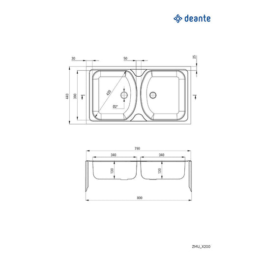 Deante Techno 79/IX/2 - ZMU 0200