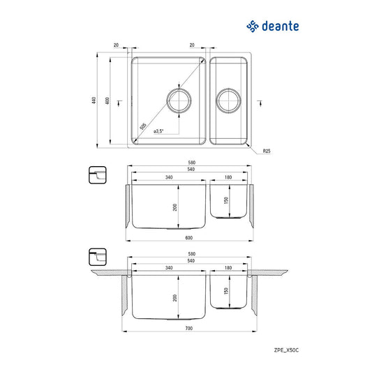 Deante Egeria 58/IX/2 - ZPE 050C