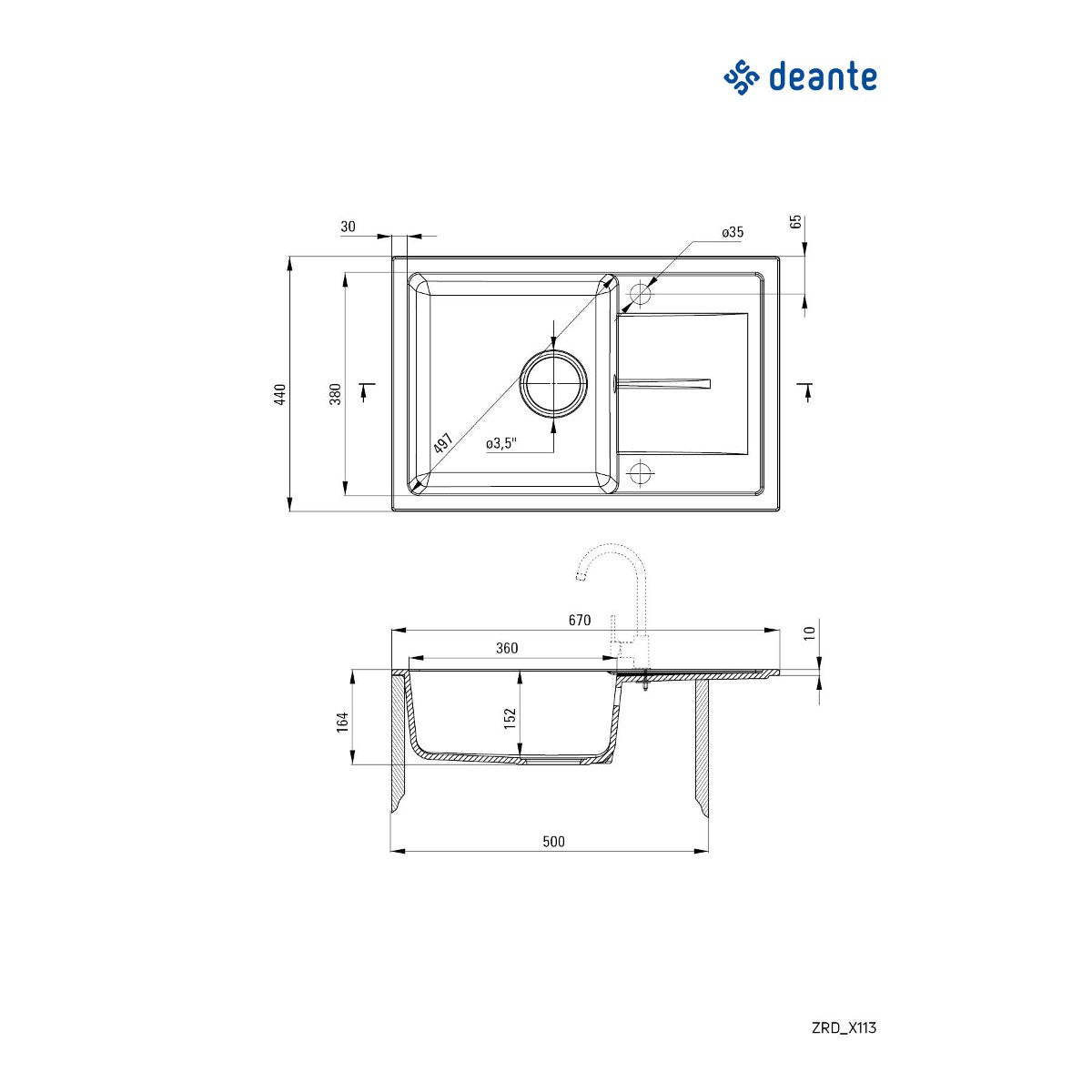 Deante Leda - ZRD 7113