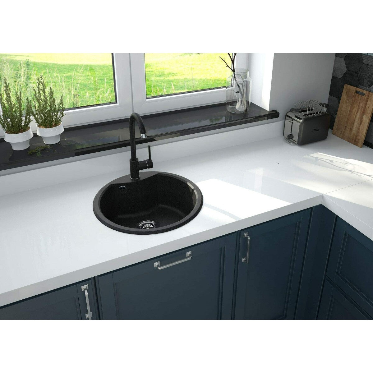 Deante Fiesta Solis 48/BL - ZRS 2803