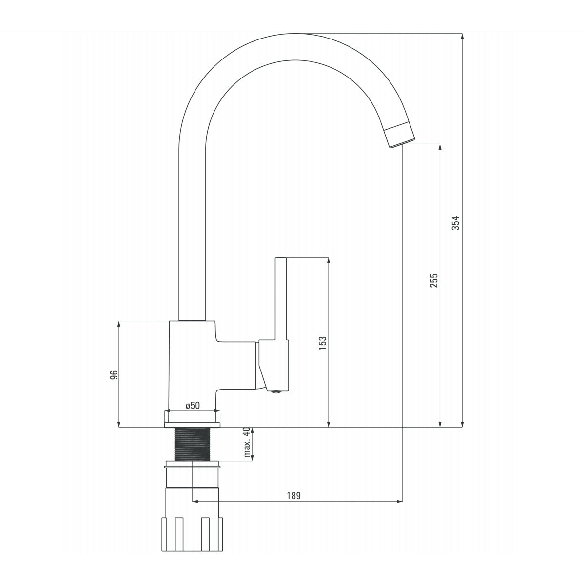 Deante Andante komplet ZQNA2113