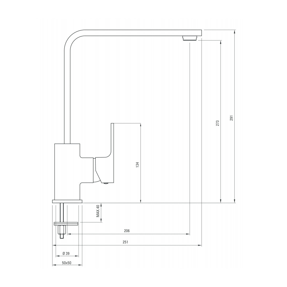Deante Anemon BCZ 062M