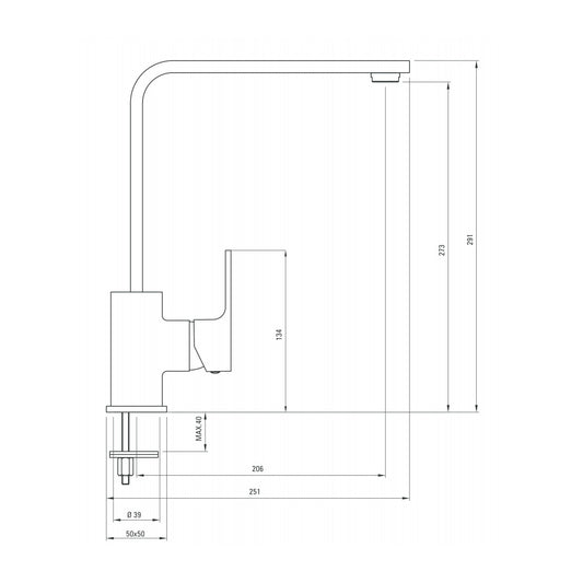 Deante Anemon BCZ 062M