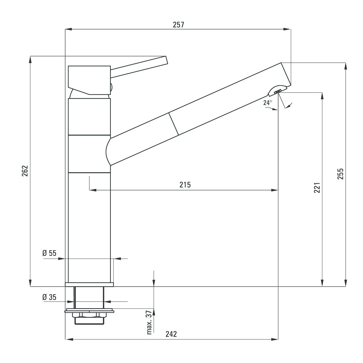 Deante Aster BCA 071M