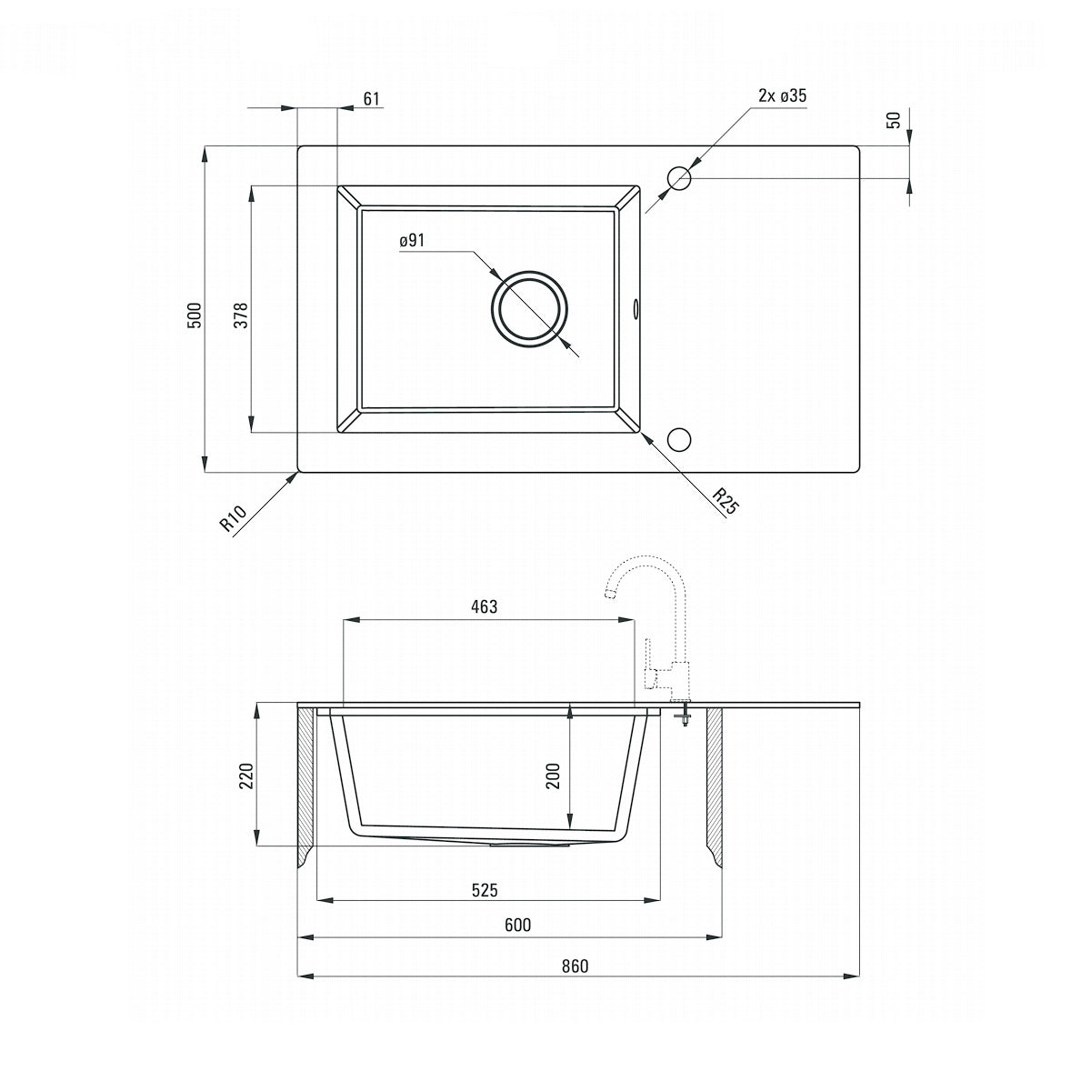 Deante Capella ZSC SA2C