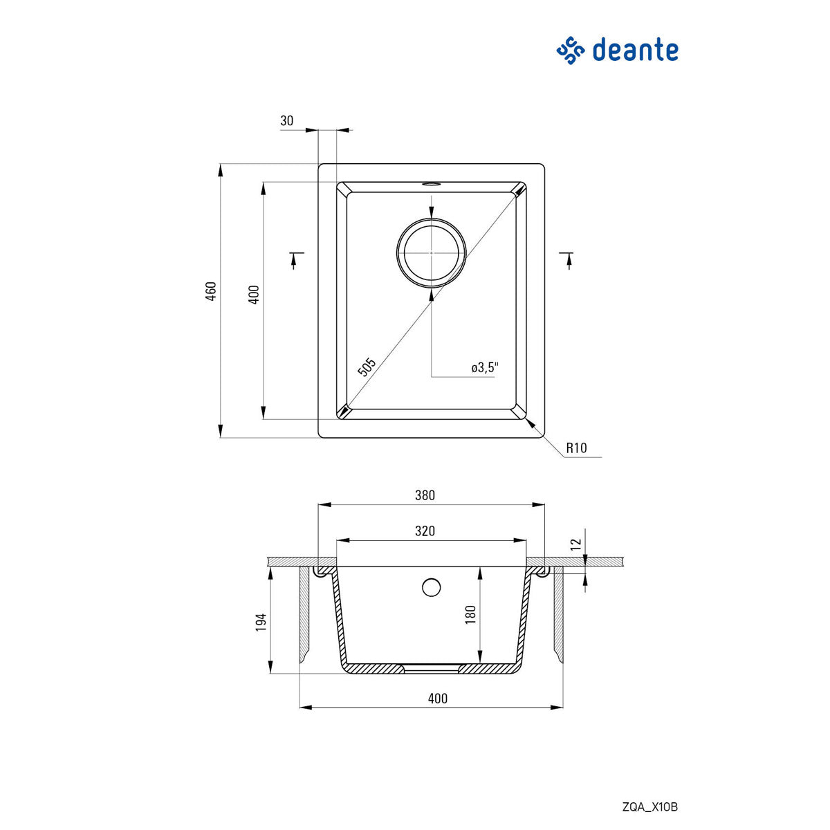 Deante Corda ZQA N10B