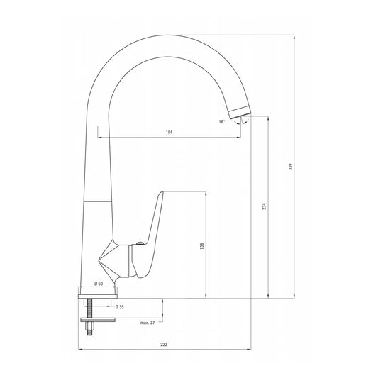 Deante Coriander BCN 062S