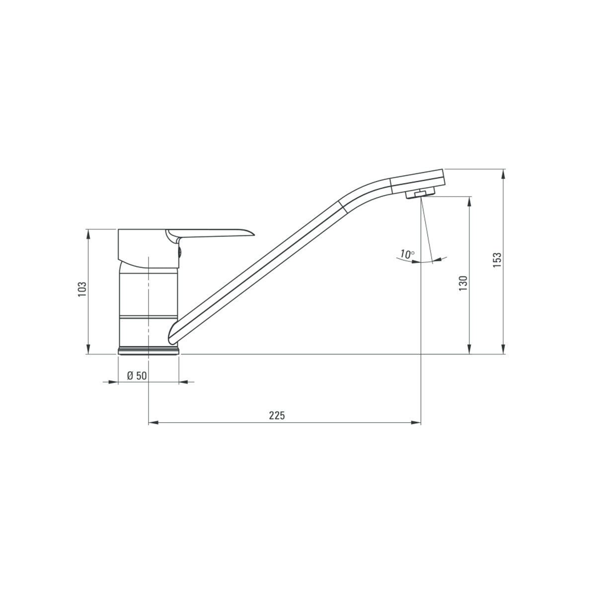Deante Corio BFCE 060M