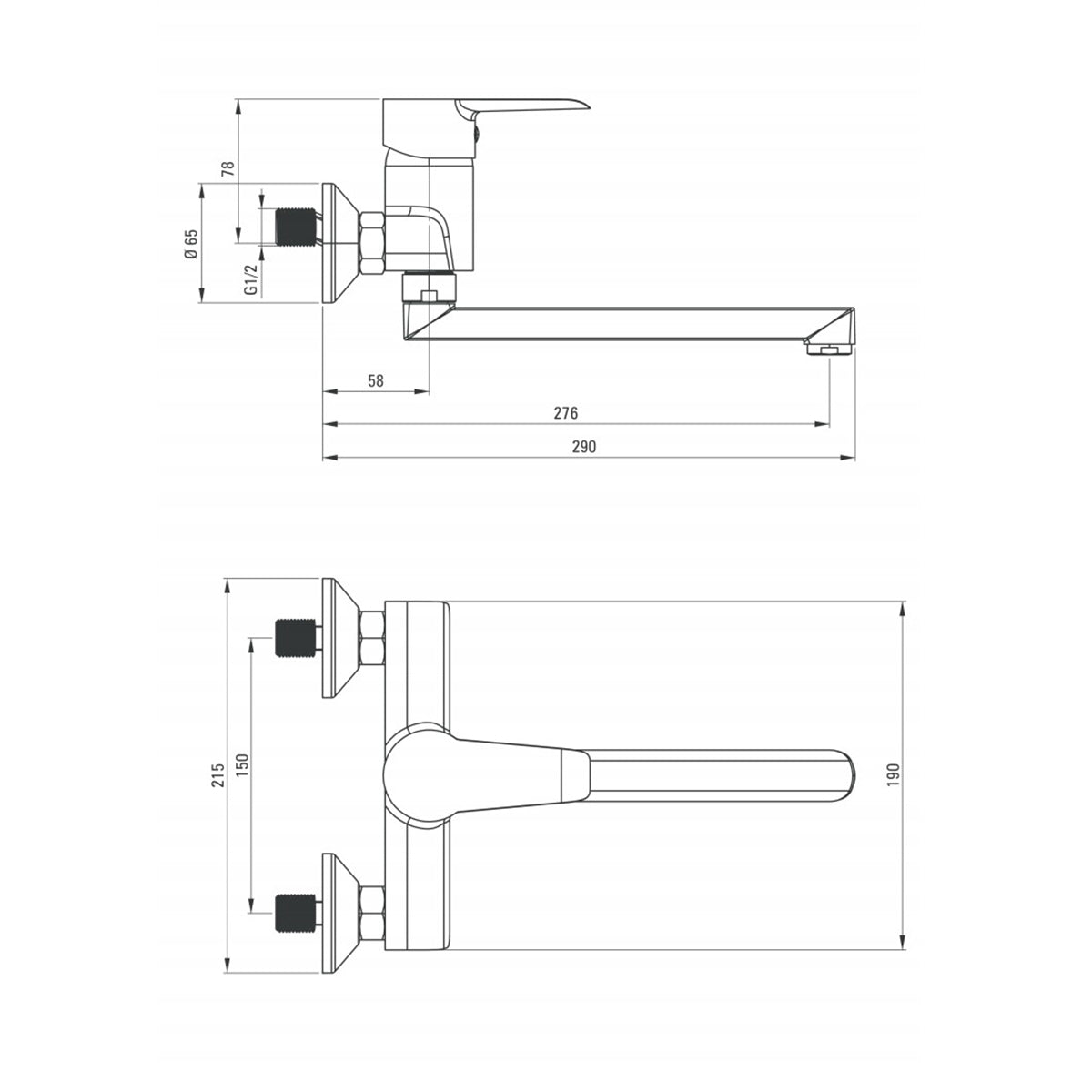 Deante Corio BFCE 080M