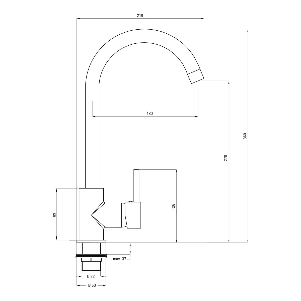 Deante Doppio komplet ZENB0113