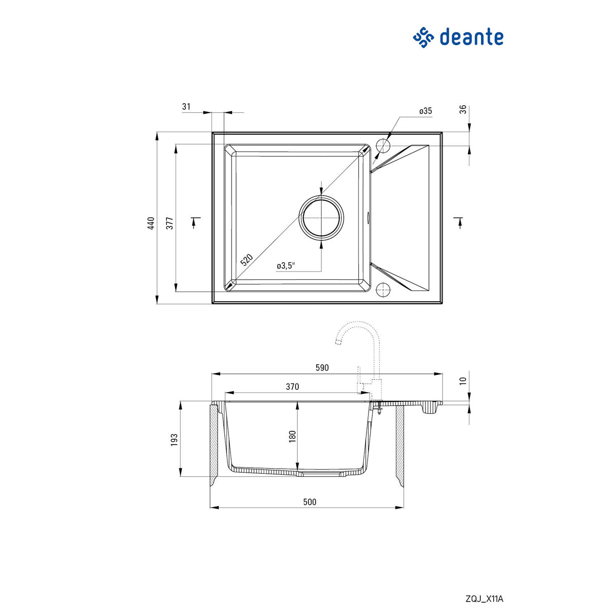 Deante Evora ZQJ N11A
