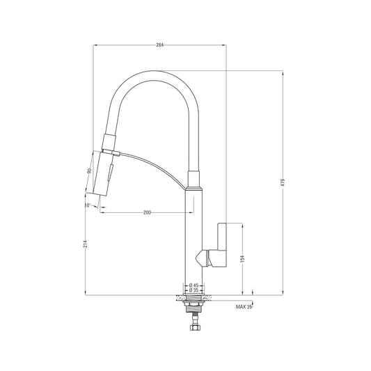Deante Gerbera BGB 072M