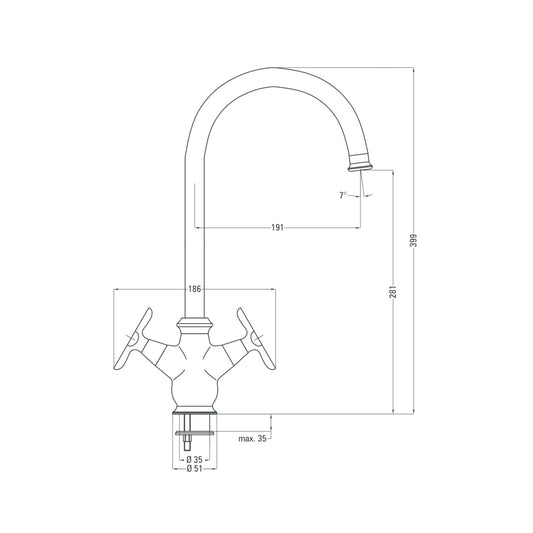 Deante Ixia BGX M62D