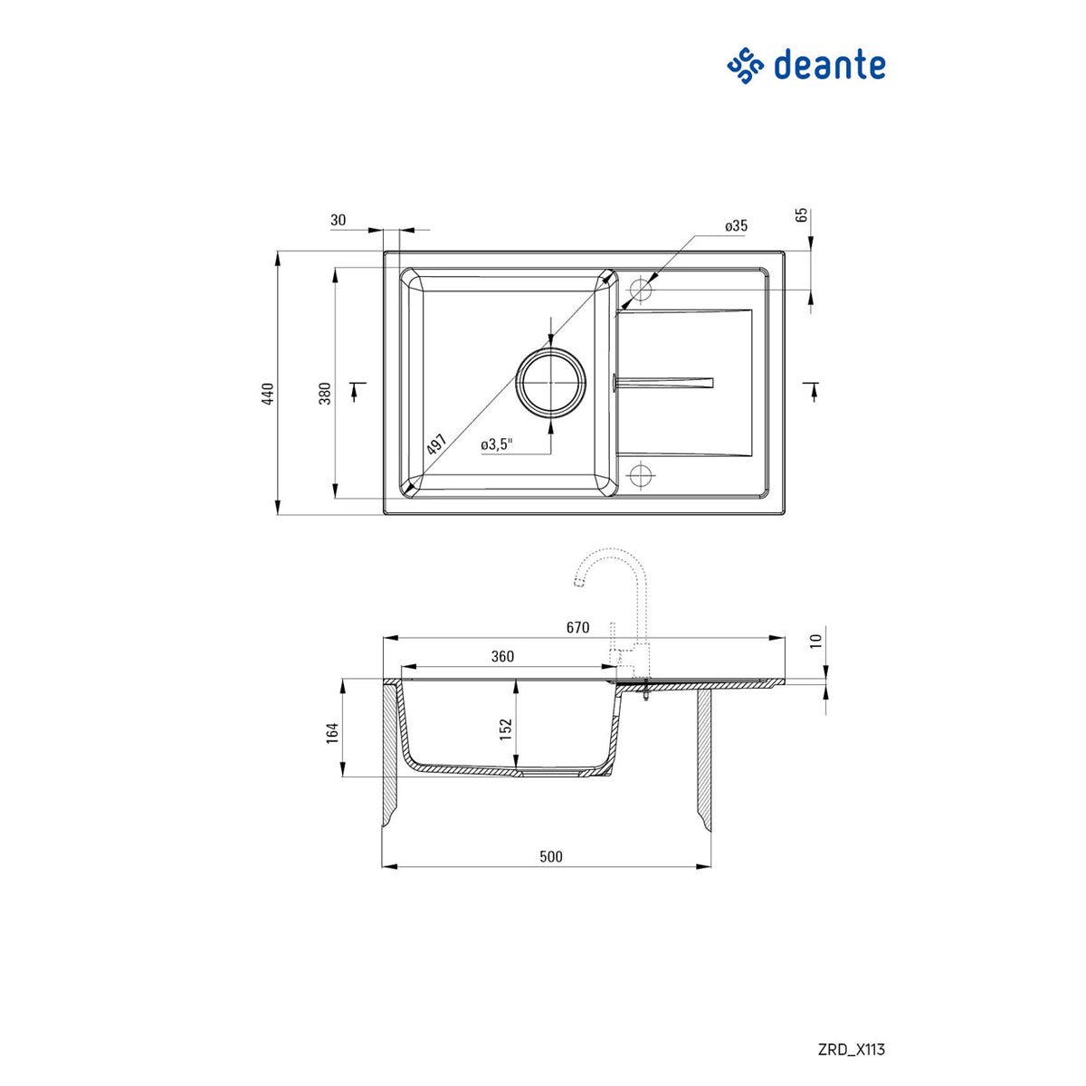 Deante Leda ZRD 5113
