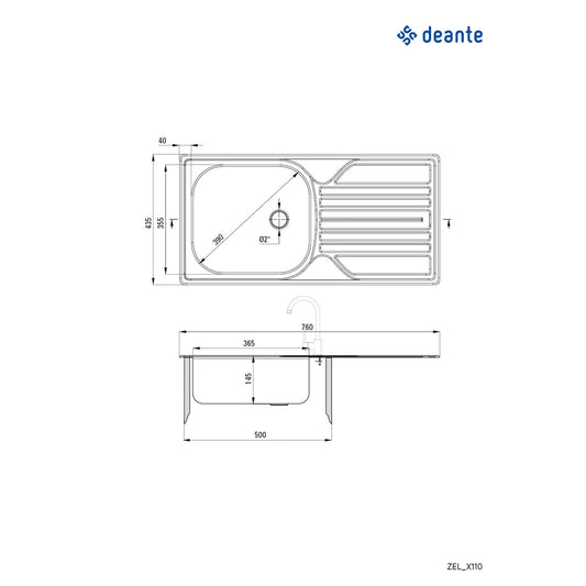 Deante Legato Decor ZEL 3110