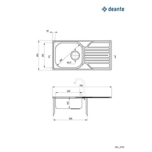 Deante Legato Decor ZEL 3113