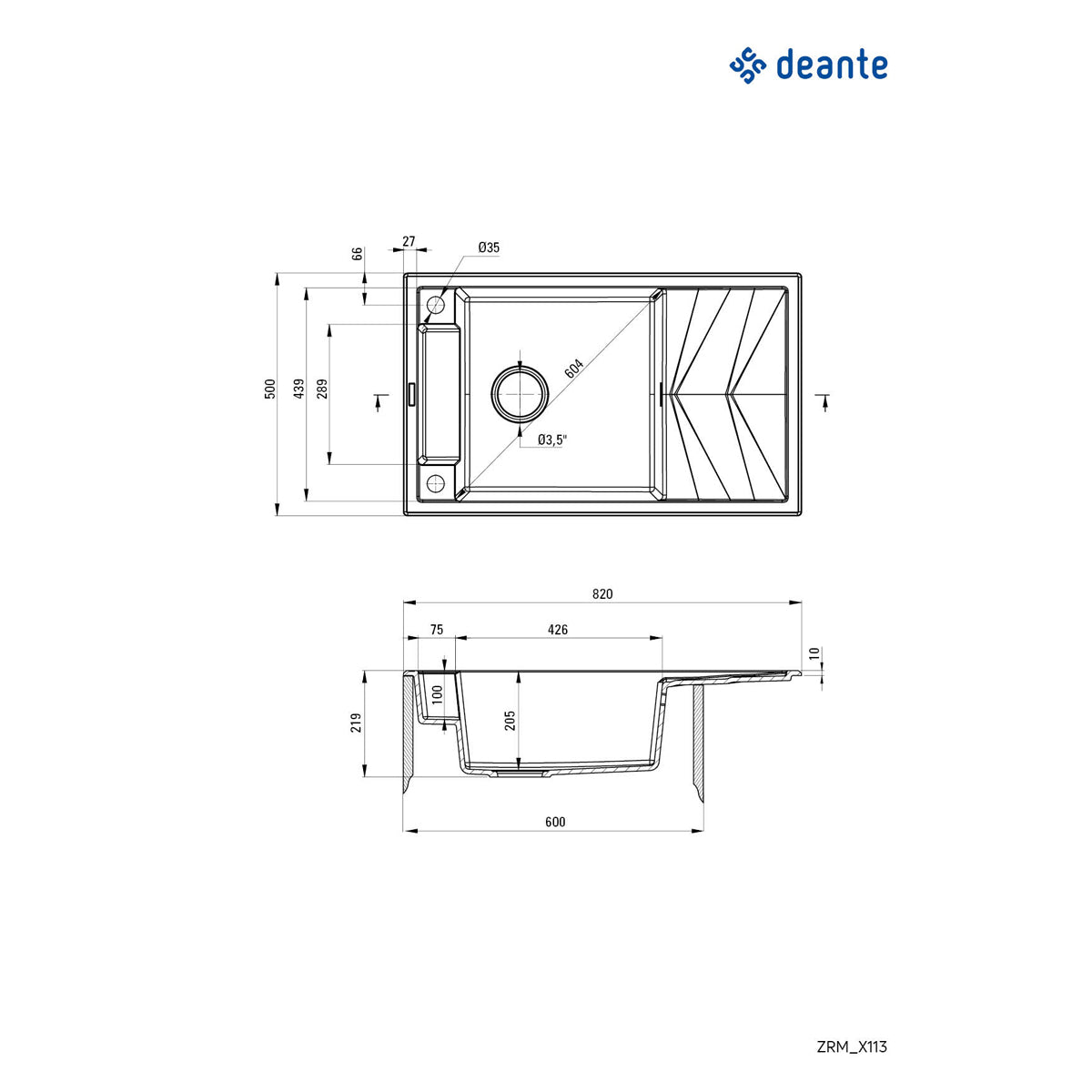 Deante Magnetic ZRM T113