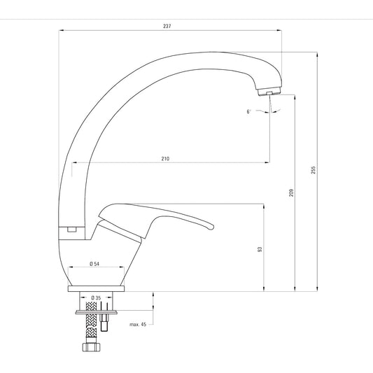 Deante Nemesia BEN 266M