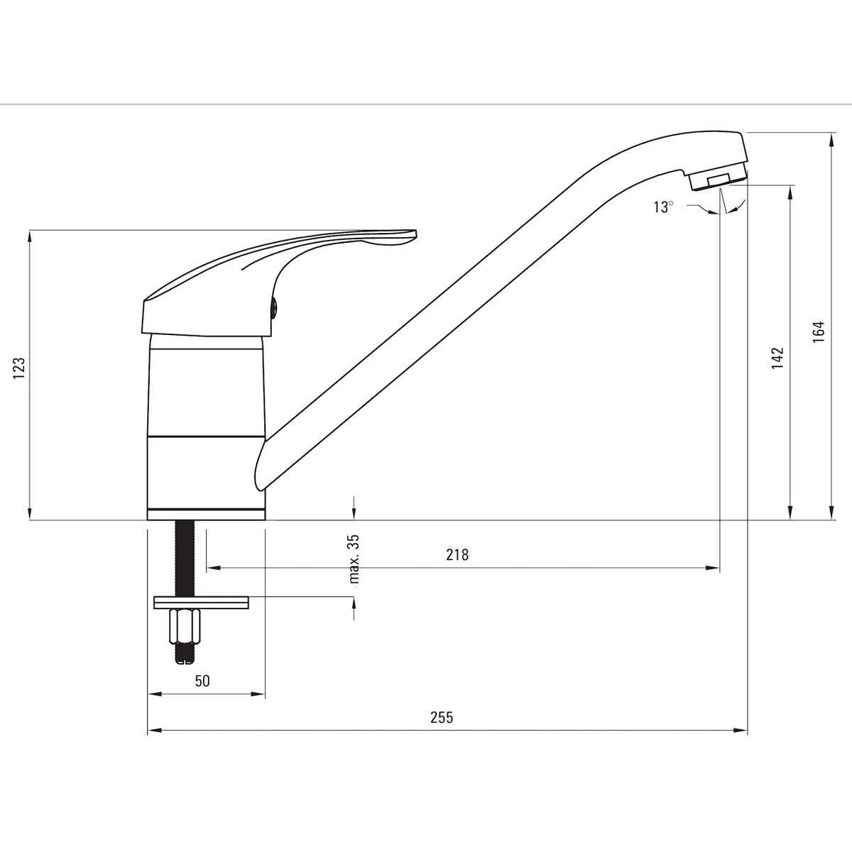Deante Pepe BDP 260M