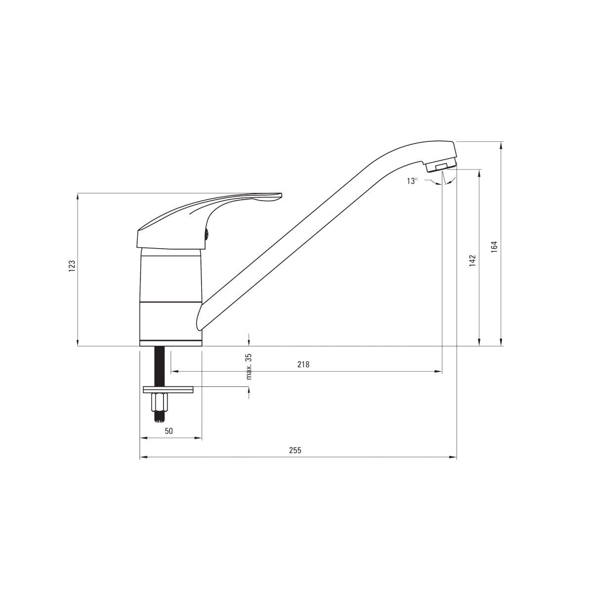 Deante Pepe BDP 760M
