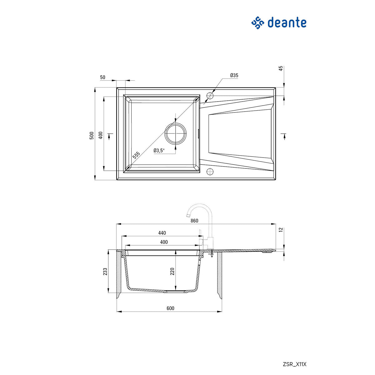 Deante Prime ZSR S11G