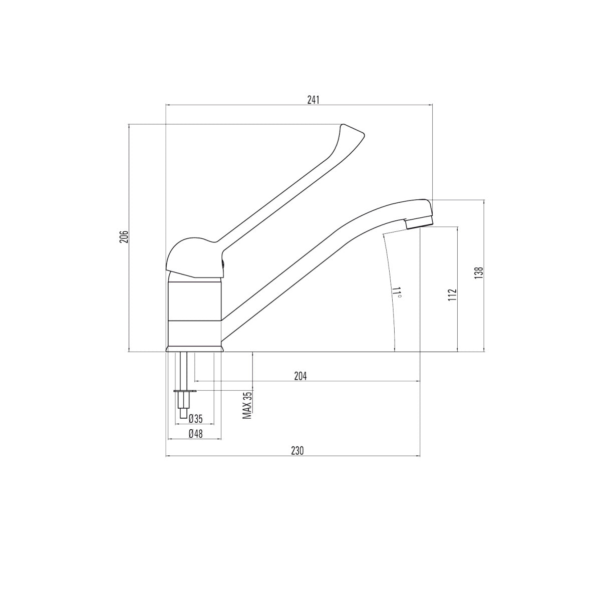 Deante Vital BDS 060C