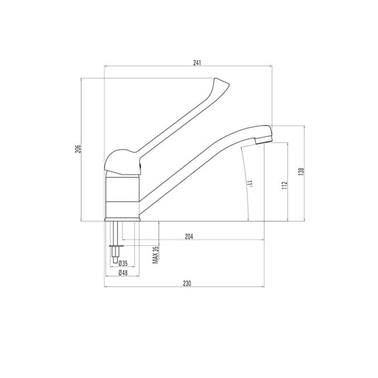 Deante Vital BDS 060C