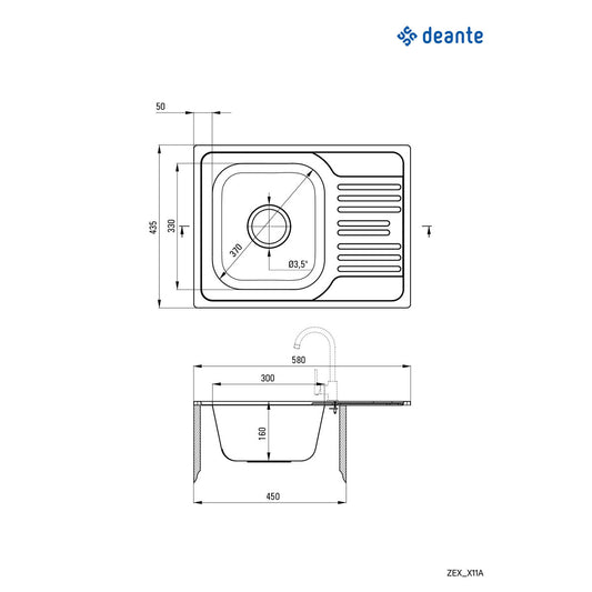 Deante Xylo ZEX 311A
