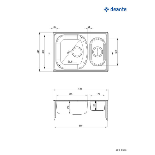 Deante Xylo ZEX 3503
