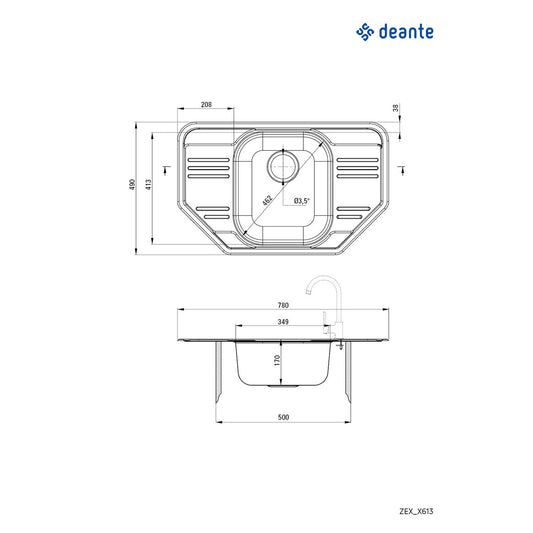 Deante Xylo ZEX 3613