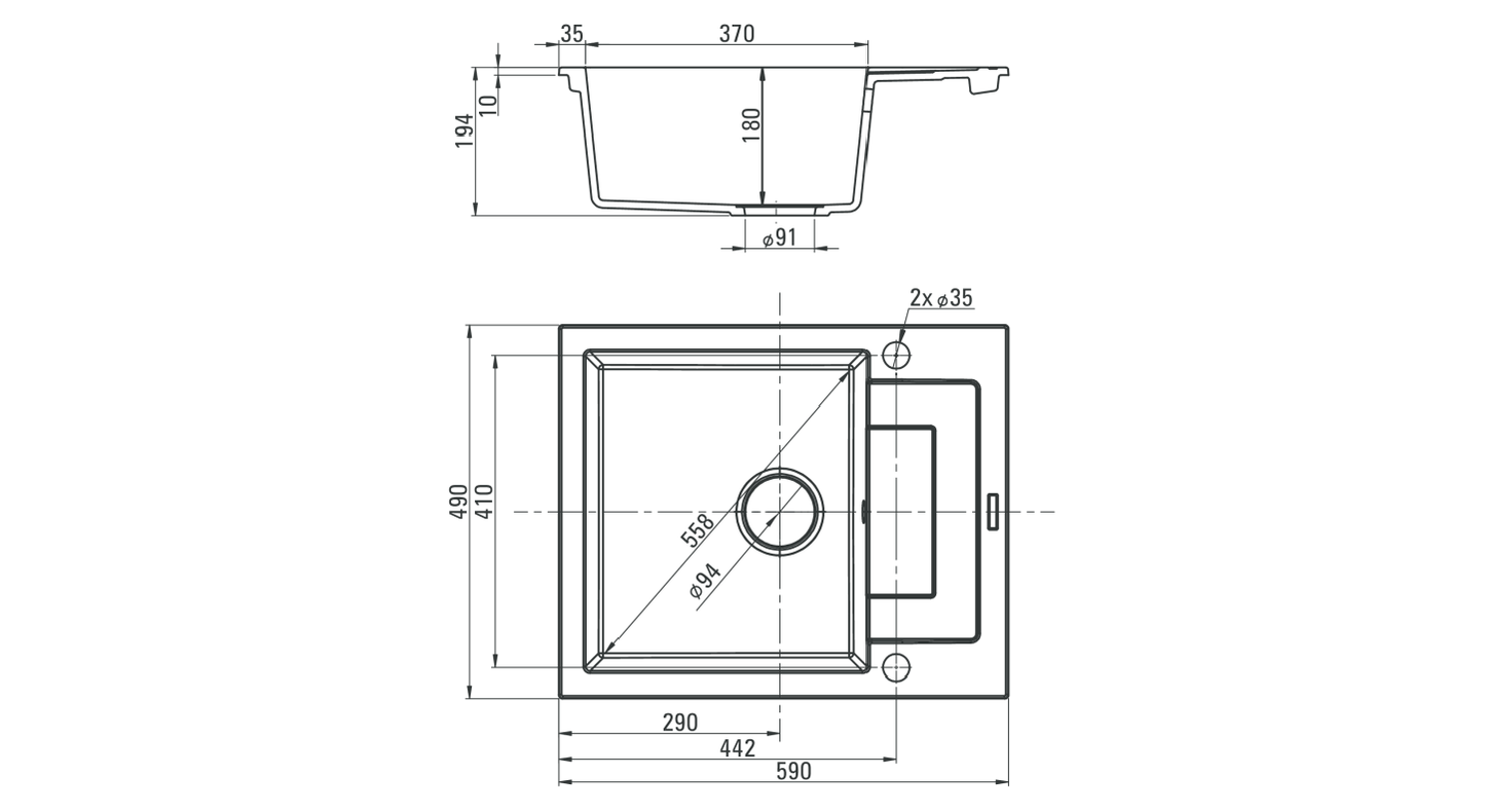 Deante Rapido 59/SD/0 - ZQK 711A