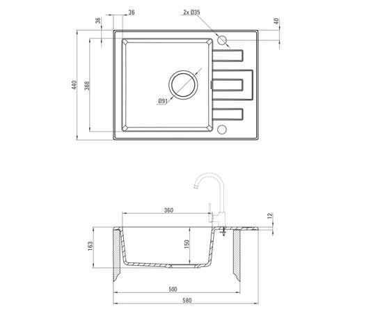 Deante Lima 58/SD/0 - ZRL 711A