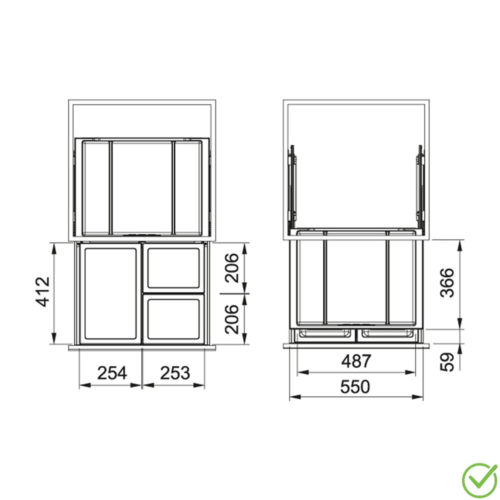 Franke Sorter FX 60-26-11-11
