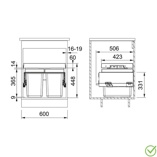 Franke Sorter FX 60-26-11-11