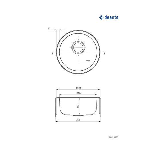 Deante Twist 48/IX - ZHC 0813