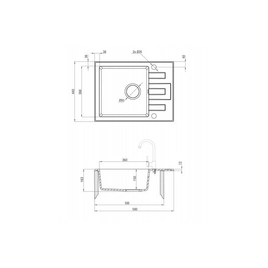 Deante Lima 58/BL/O - ZRL 211A
