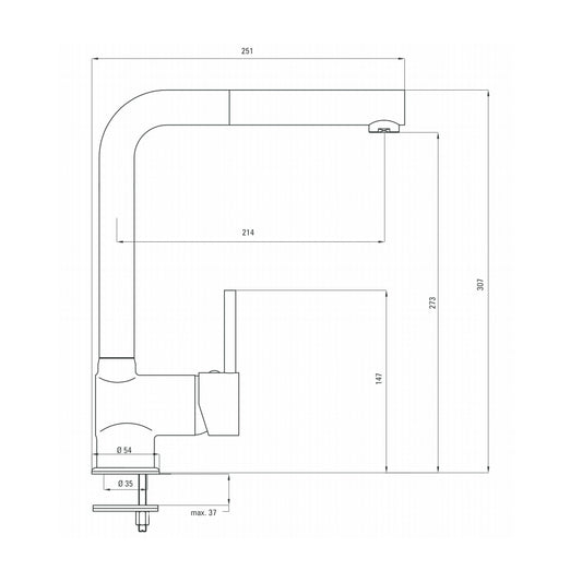 Deante Aster BCA W730