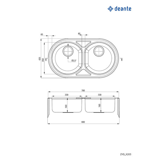 Deante Duet ZYD 0203