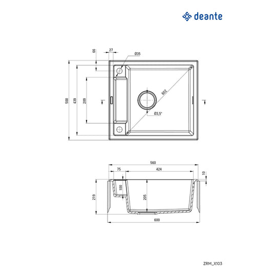 Deante Magnetic ZRM A103