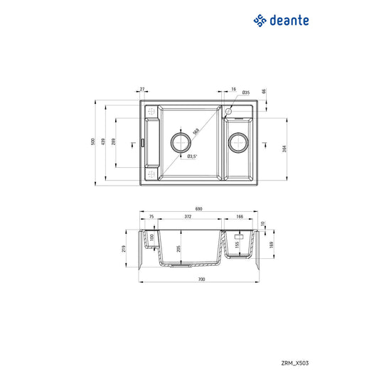 Deante Magnetic ZRM A503