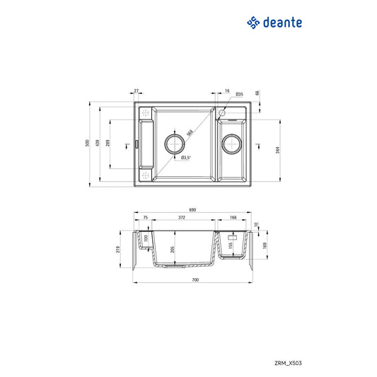 Deante Magnetic ZRM N503