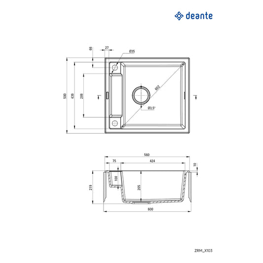 Deante Magnetic ZRM S103