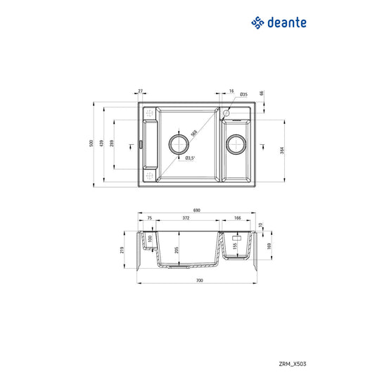 Deante Magnetic ZRM T503