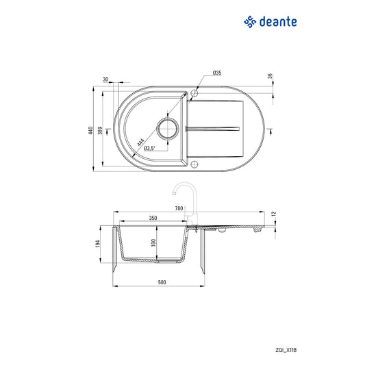 Deante Piva ZQI 511B