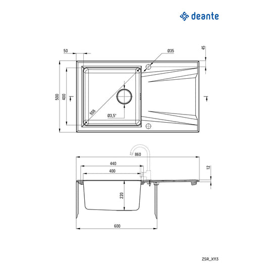 Deante Prime ZSR T113