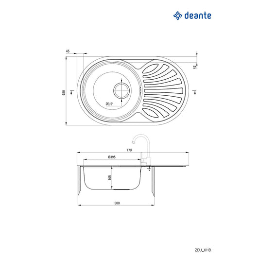 Deante Twist ZEU 311B