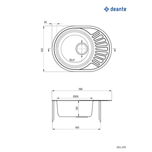 Deante Twist ZEU 311C