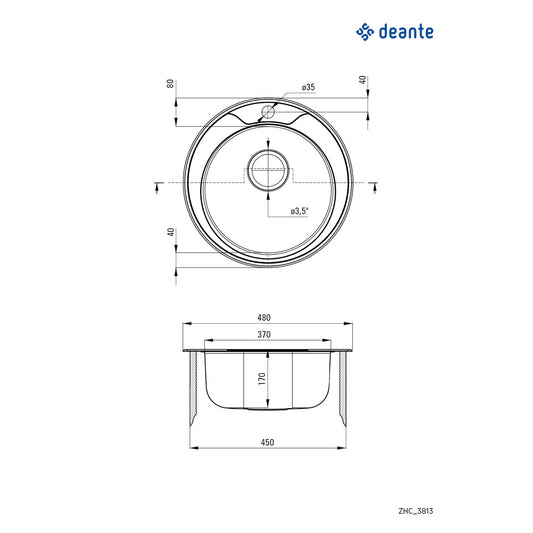 Deante Twist ZHC 3813