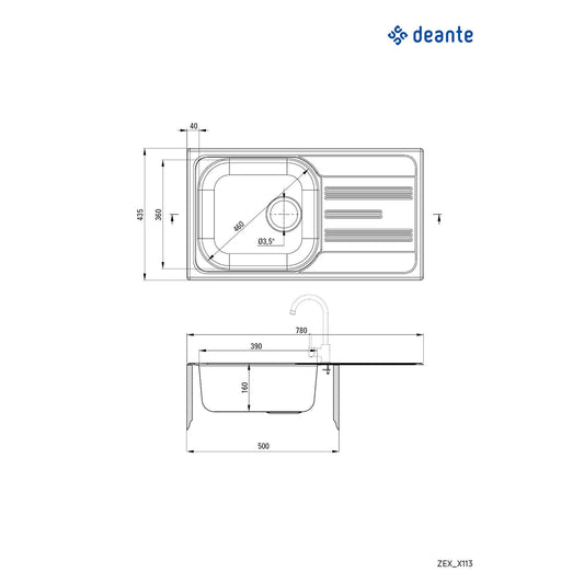 Deante Xylo ZEX 0113